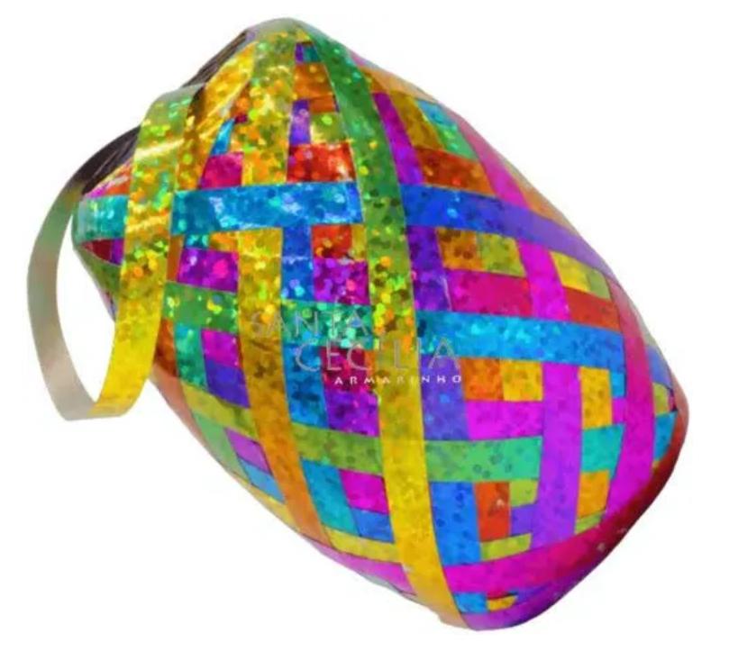 FITILHO PLAST. NACARADO COLORIDO CLARO C/50MTS