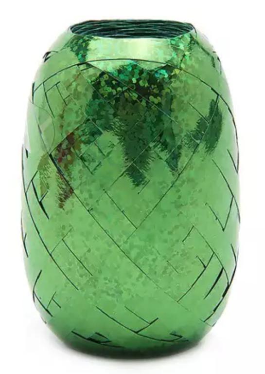 FITILHO PLAST. LASER HOLOGRAFICO VERDE ESCURO C/50MTS