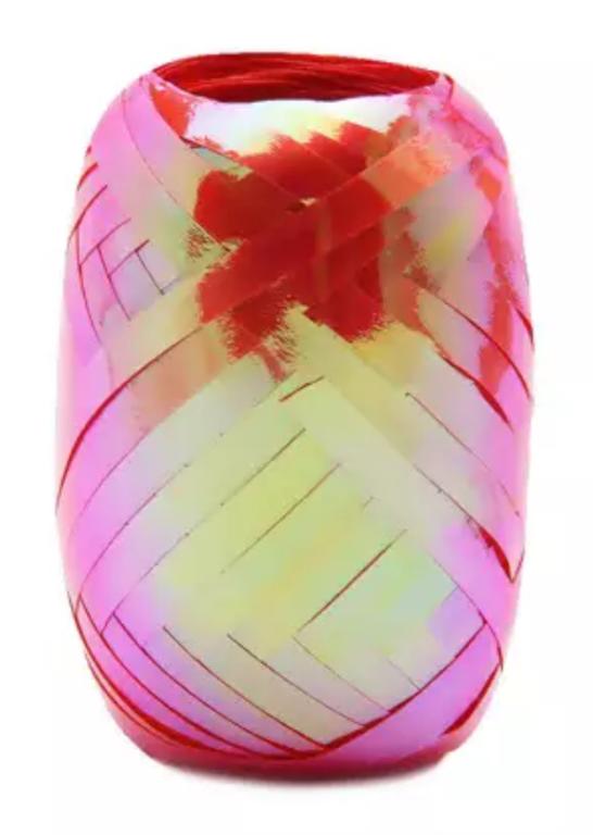 FITILHO PLAST. NACARADO VERMELHO 10MTS