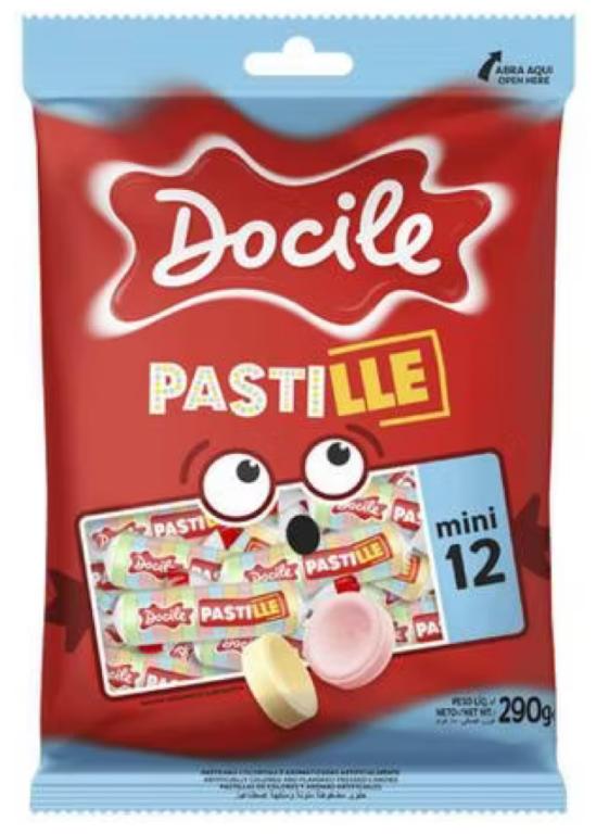 PASTILHA DOCILE MINI 12 290G