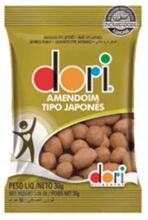 AMENDOIM JAPONES DORI CX/50X30G