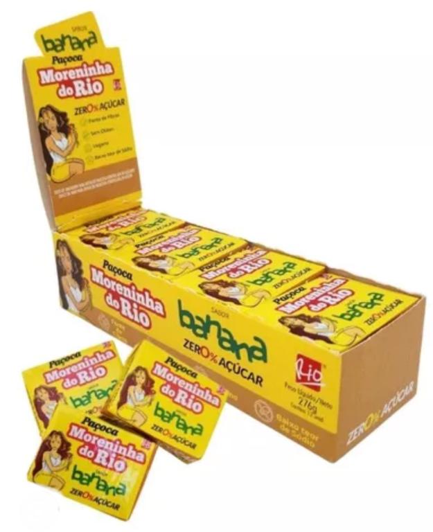 PACOCA MORENINHA DO RIO ZERO ACUCAR C/ BANANA 23G C/12UN