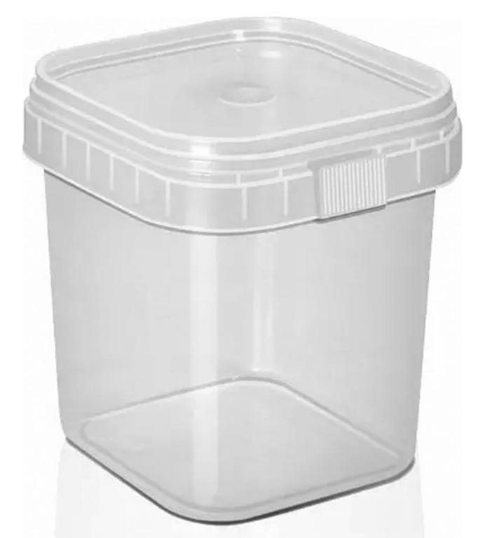 KIT POTE C/ TAMPA PRAFESTA QUADRADO C/ LACRE 250ML C/10UN