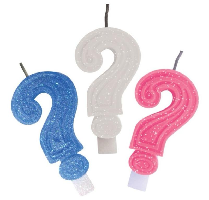 VELA INTERROGACAO CURIFEST AZUL