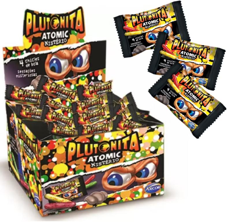 CHICLE ARCOR PLUTONITA ATOMIC MISTERIO 22G