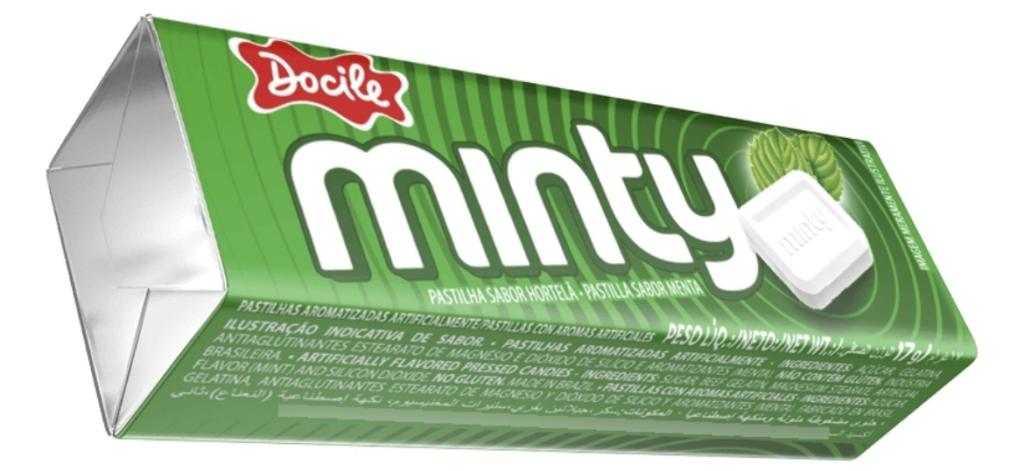 PASTILHA FORTE DOCILE MENTA 17GR