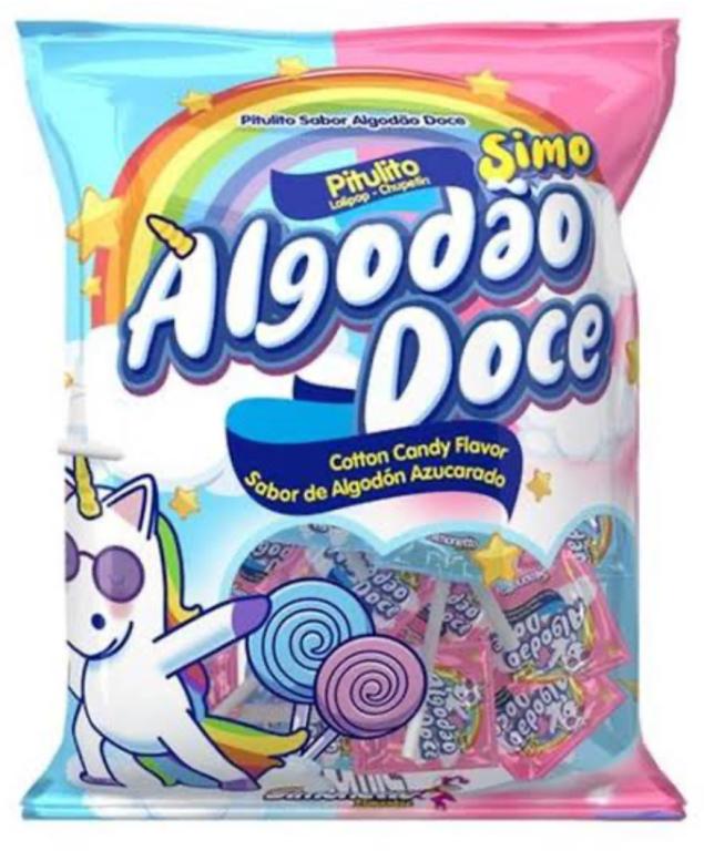 PIRULITO SIMONETTO ALGODAO DOCE 400GR