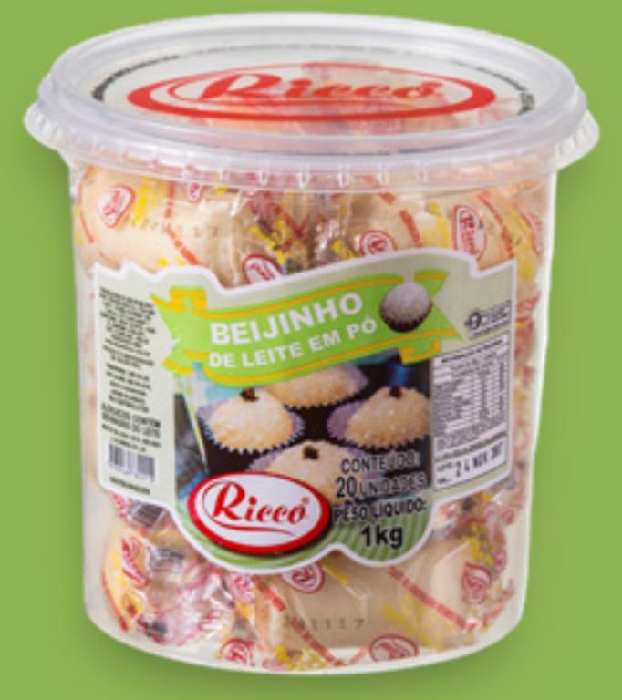 BEIJINHO DE LEITE EM PO RICCO 50G