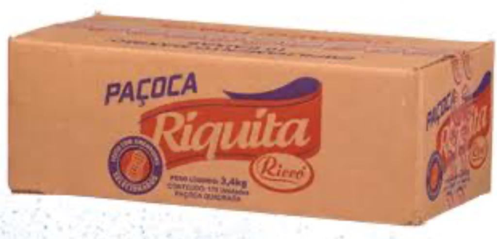 PACOCA DE AMENDOIM RIQUITA 20GR CX/170UN