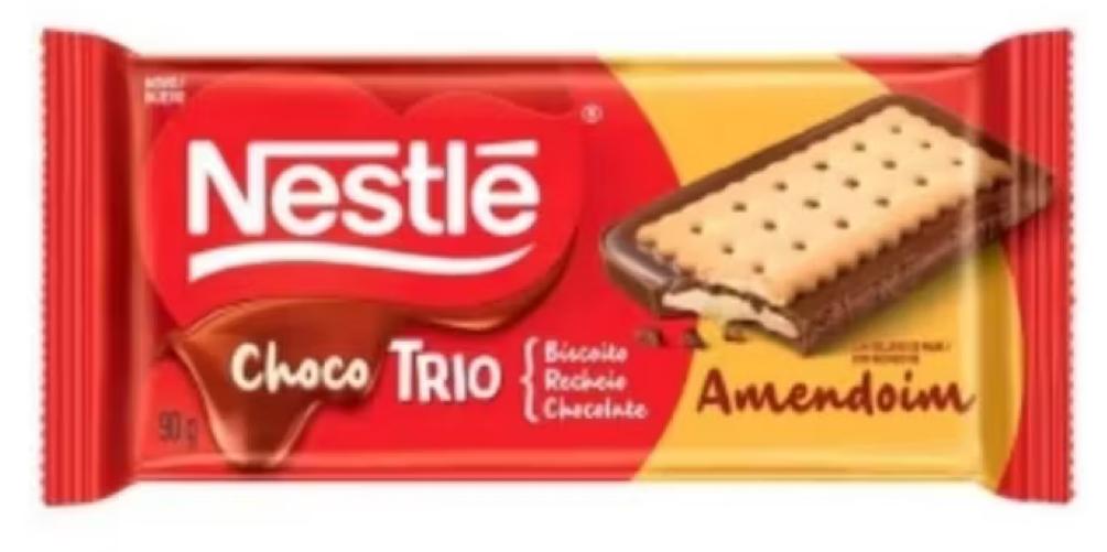 CHOCOTRIO NESTLE AMENDOIM 90GR