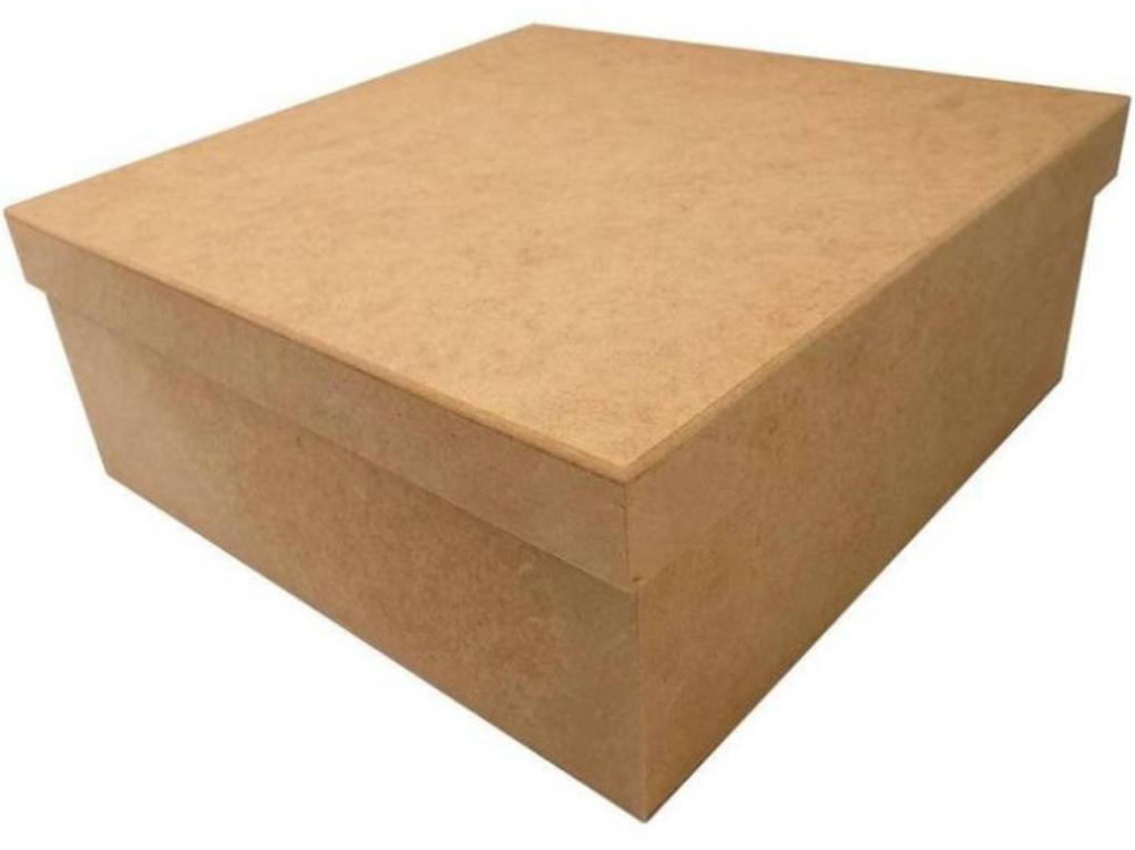 CAIXA KRAFT AGABOX S/ VISOR 29cmX29cmX16cm