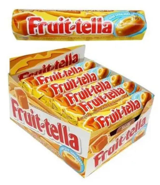 DROPS FRUIT-TELLA CARAMELO/LEITE CONDENSADO DP/15X41GR