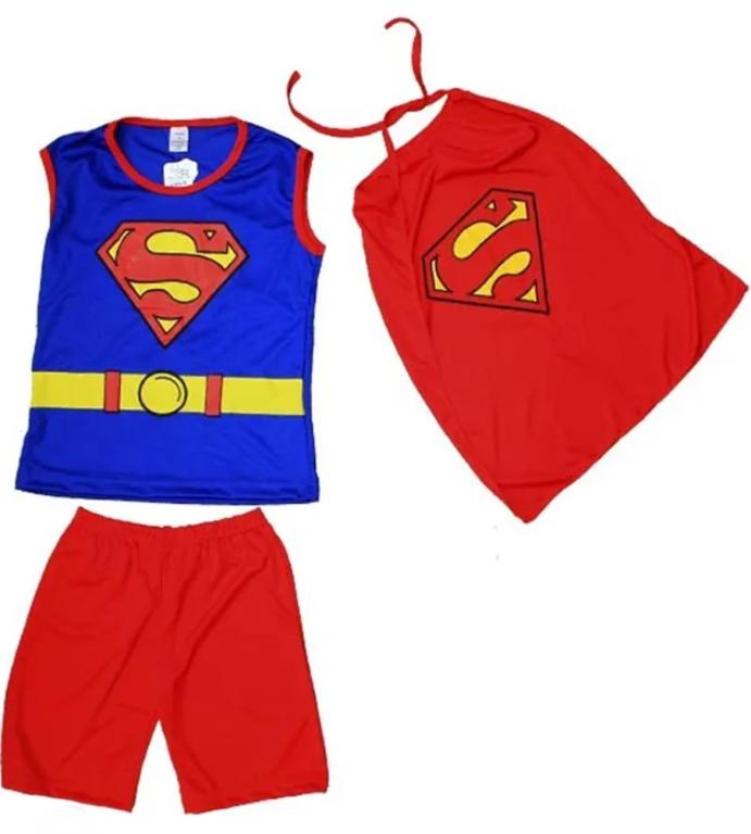 FANTASIA SUPER HOMEM + CAPA TAM. G