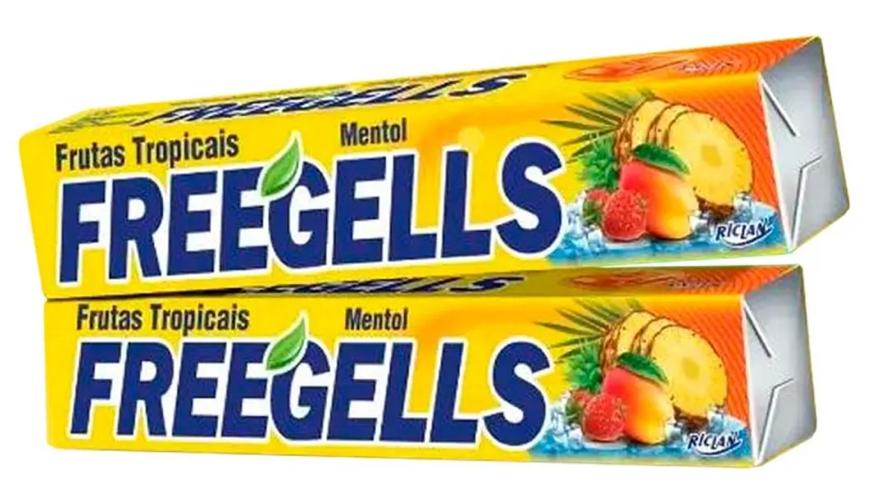 DROPS FREEGELLS PLAY FRUTAS TROPICAIS