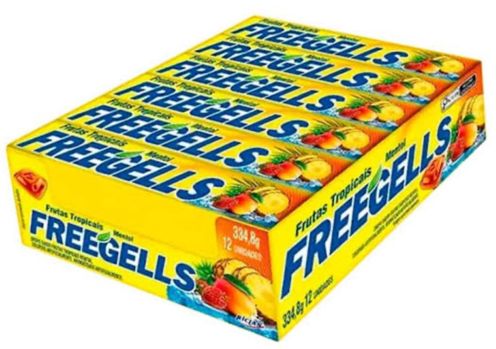 DROPS FREEGELLS PLAY FRUTAS TROPICAIS