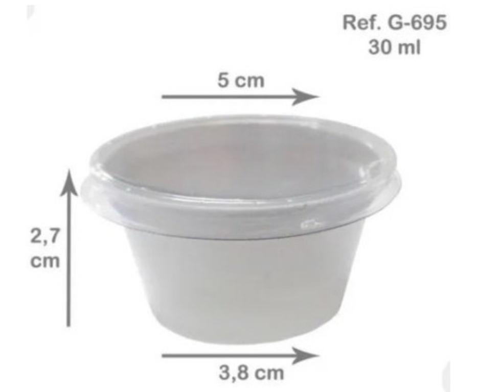 POTE GALVANOTEK G695 P/ MOLHO C/ TAMPA 30ML C/10UN