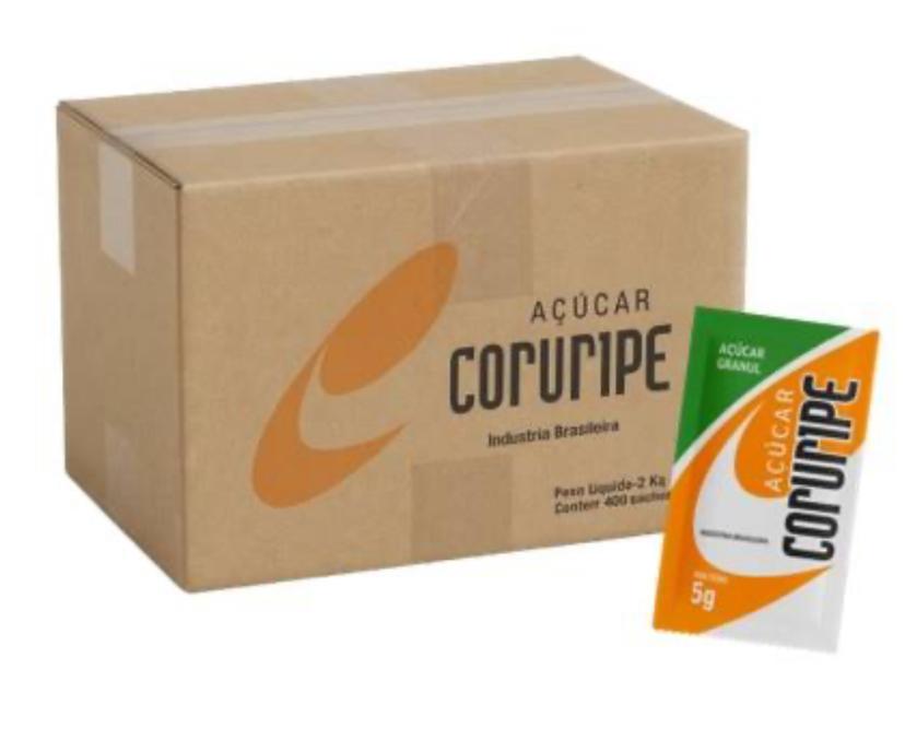 ACUCAR CORURIPE SACHE 5GR CX/400UN