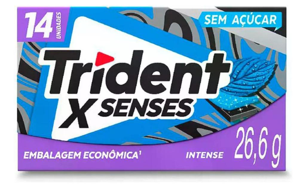 CHICLE TRIDENT INTENSE 14S 26,6GR