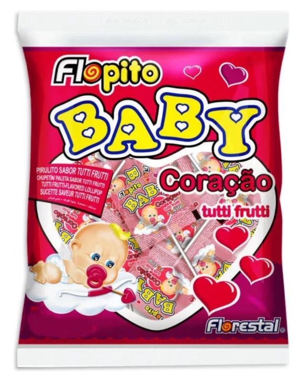 PIRULITO BABY CORACAO TUTTI FRUTTI 200G