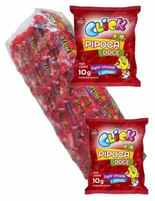 PIPOCA DOCE CLICK 10GR C/50UN