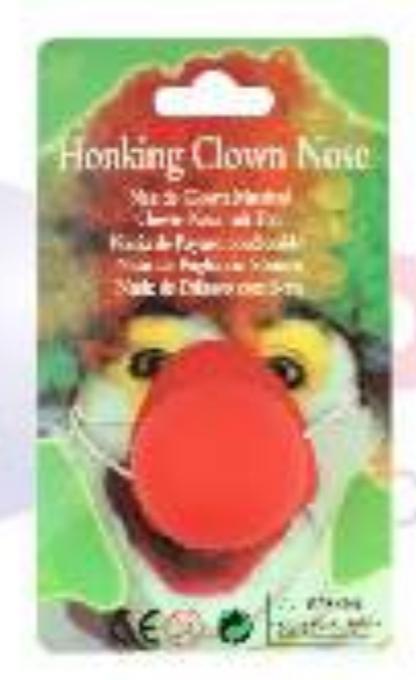 NARIZ DE PALHACO ESPUMA