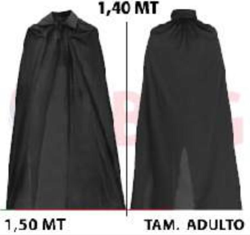 CAPA PRETA DE POLIESTER LISA 150CM