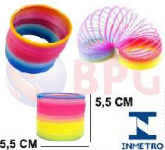 MOLA MALUCA PEQUENA MULTICOLORIDA