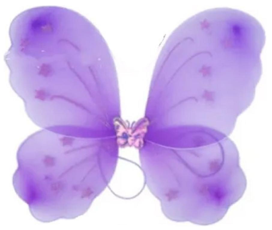 ASA DE BORBOLETA LILAS
