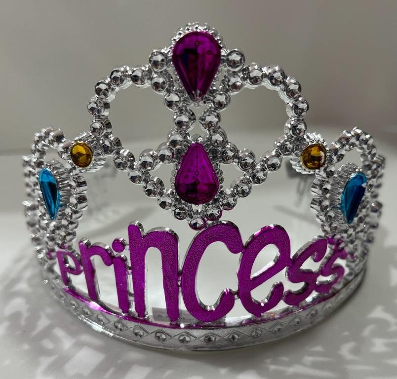 COROA PRICESS PRATEADA