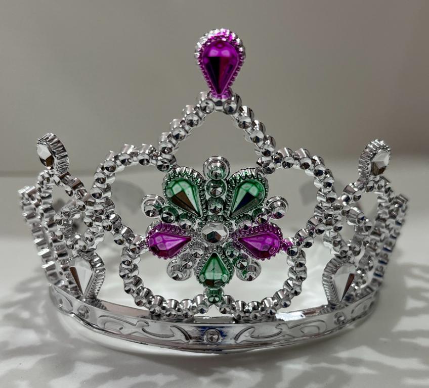 COROA PRINCESA PRATEADA
