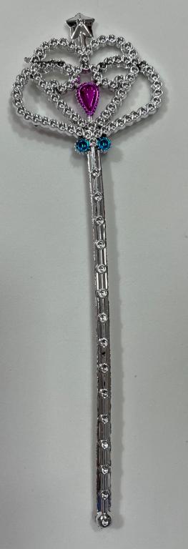 CETRO VARINHA PRINCESA PRATA 20CM