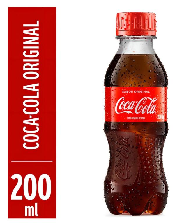 REFRIGERANTE JUNINHO COCA COLA 200ML