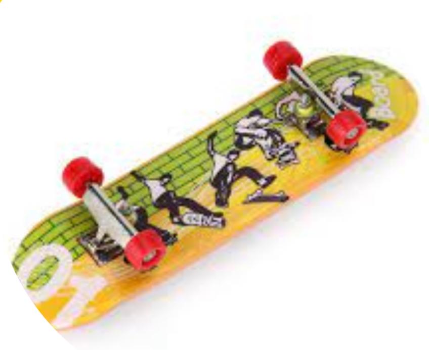 MINI BRINQUEDO SKATE C/06UN