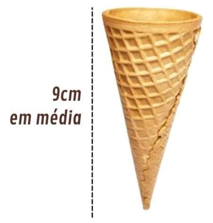 CASQUINHA BISCOITO P/ SORVETE AOL CX/300UN