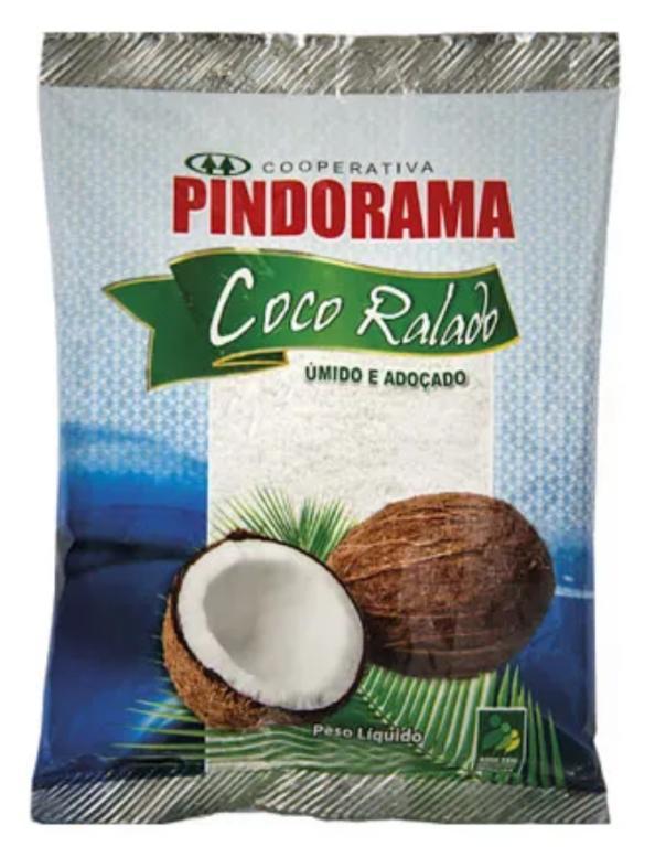 COCO RALADO UMIDO E ADOCADO PINDORAMA 100GR