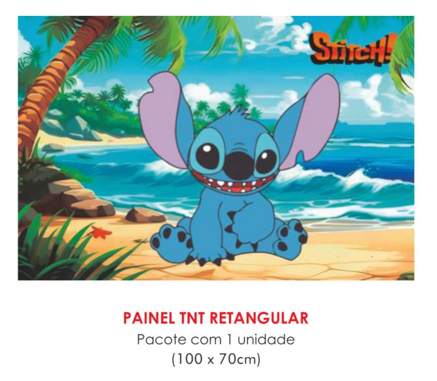 PAINEL TNT DUPLO RETANGULAR STITCH 70X100CM