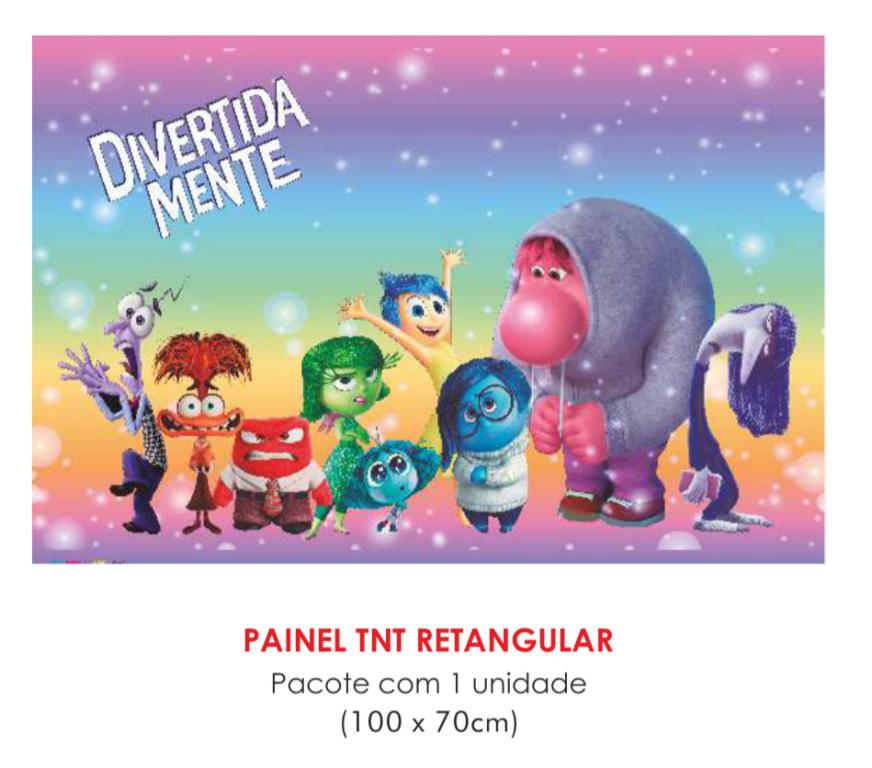 PAINEL TNT DUPLO RETANGULAR DIVERTIDAMENTE 70X100CM