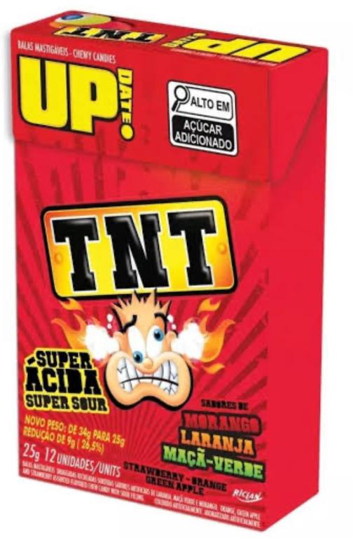 CONFEITO MASTIGAV UP TNT SORTIDA C/12UN