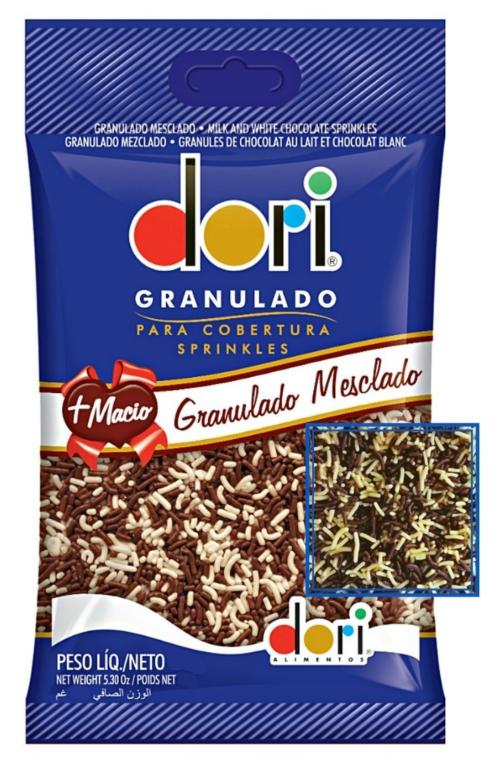 GRANULADO DORI CHOCOLATE MESCLADO 120GR