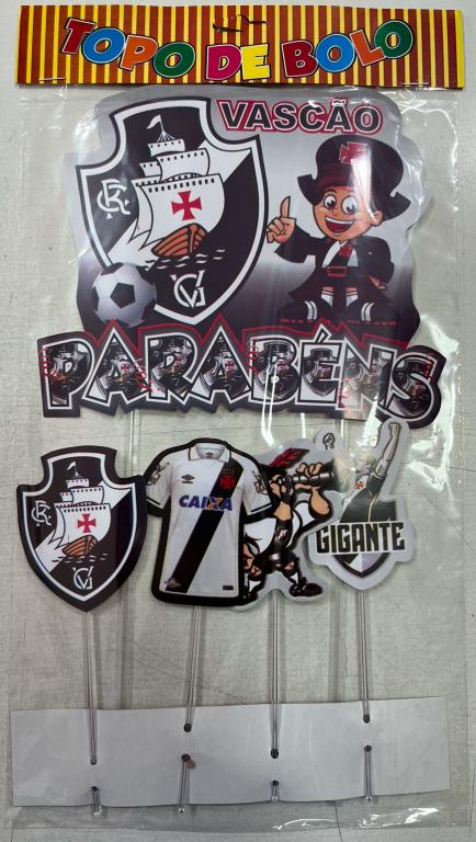 TOPO DE BOLO VASCO DA GAMA