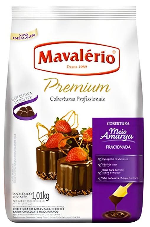 COBERTURA PREMIUM MAVALERIO MEIO AMARGO 1,01KG