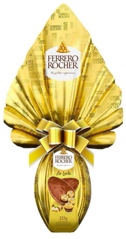 OVO FERRERO ROCHER AO LEITE 225G