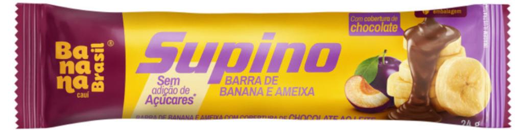 BARRA SUPINO C/ COBERT. CHOCOLATE BANANA E AMEIXA 24G