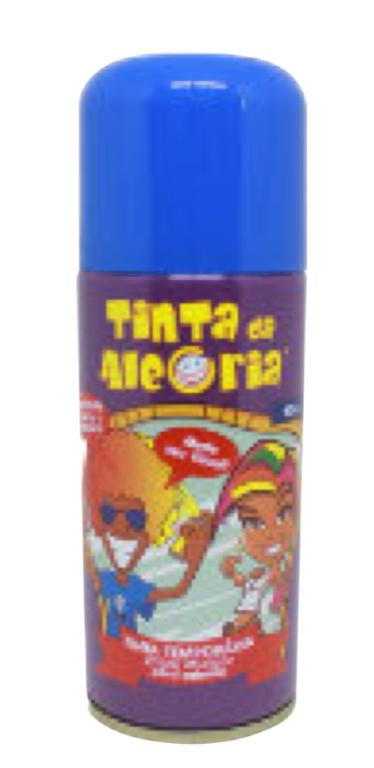 TINTA SPRAY PINTA CABELO AZUL METALICO 150ML