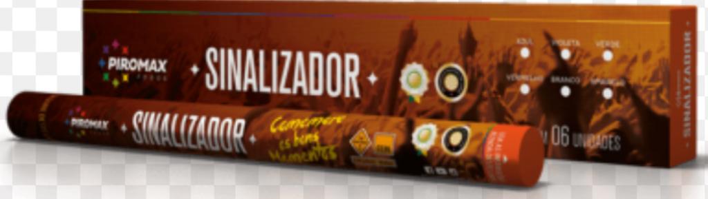 SINALIZADOR PIROMAX VERMELHO