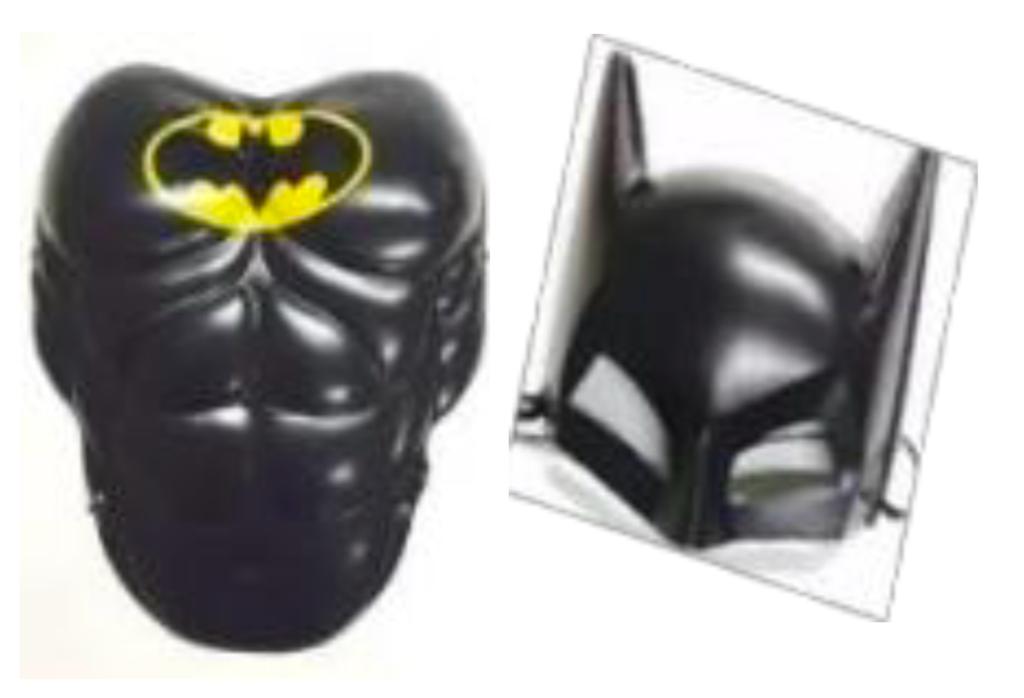 KIT PEITORAL + MASCARA BATMAN