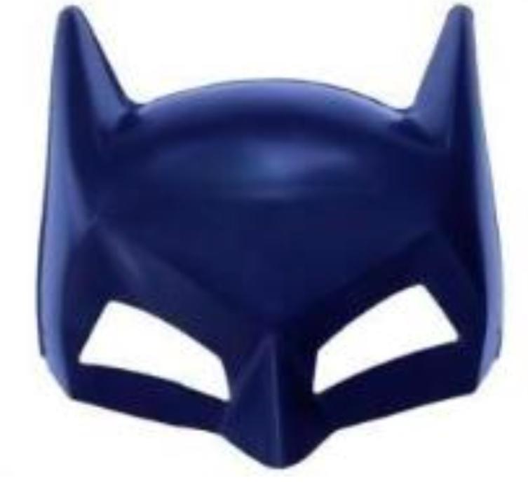 MASCARA BATMAN MEIO ROSTO
