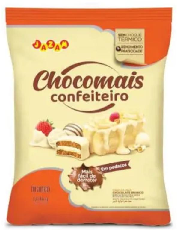 COBERTURA CHOCOMAIS GOTAS BRANCO 1,01KG