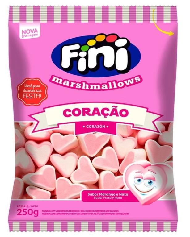 MARSMALLOWS FINI CORACAO 250G