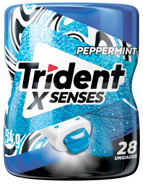 TRIDENT GARRAFA PEPPERMINT C/28UN